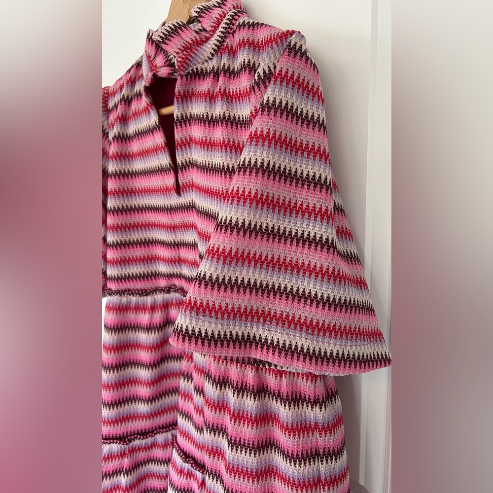Tuckernuck Zigzag Knit Stripe Crawford Dress - Picture 7 of 16